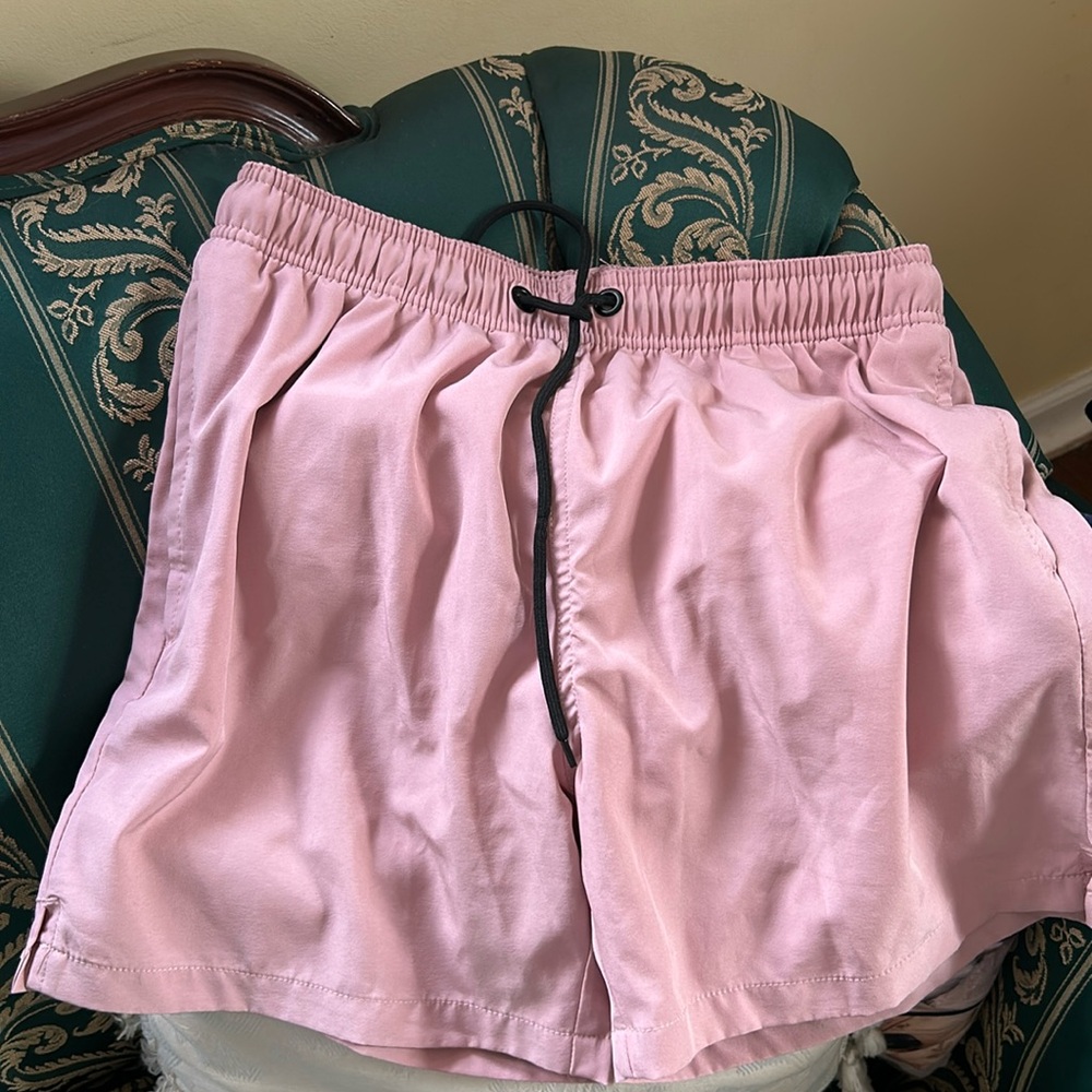 Bathing suit with liner mauve color